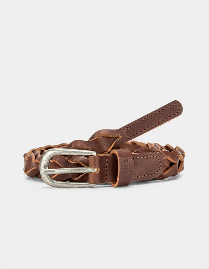 Leather Braided Belt