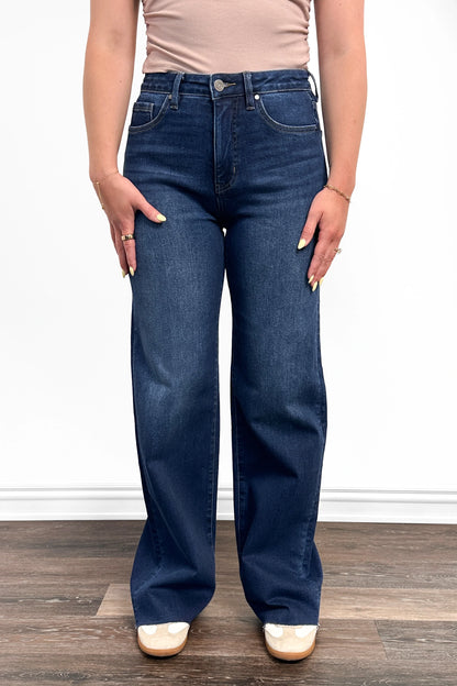 The Betsy High-Rise Tummy Control Vintage Wide Leg Jeans