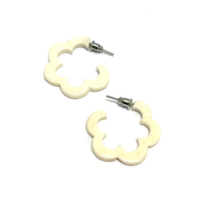 Daisy Hoop Earrings