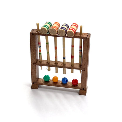Miniature Croquet Set
