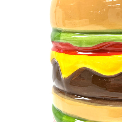 Double Cheeseburger Vase