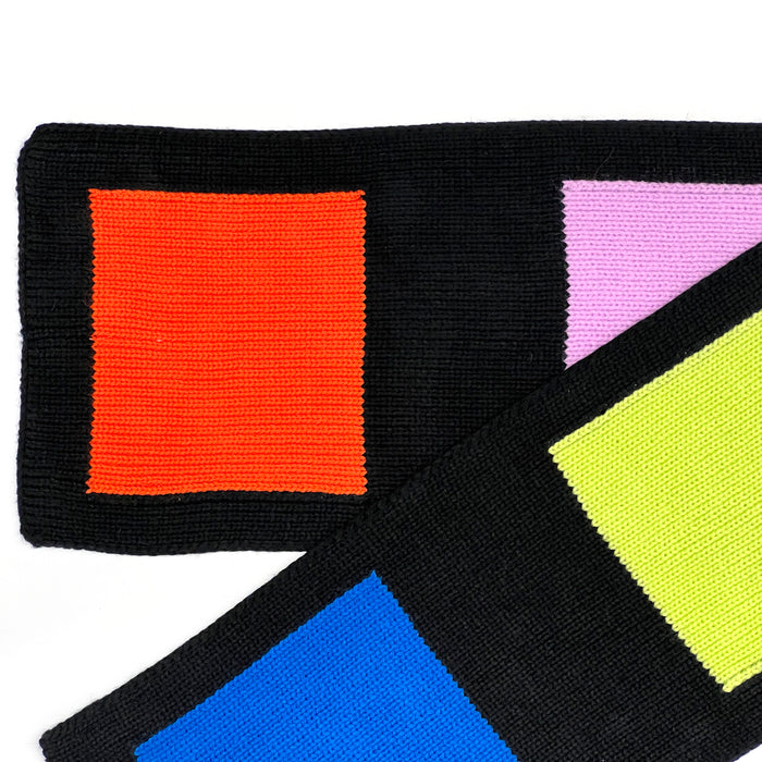 Verloop Color Block Skinny Scarf
