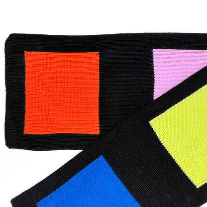 Verloop Color Block Skinny Scarf