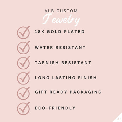ALB Custom Gold Mini Huggie Hoop Earrings