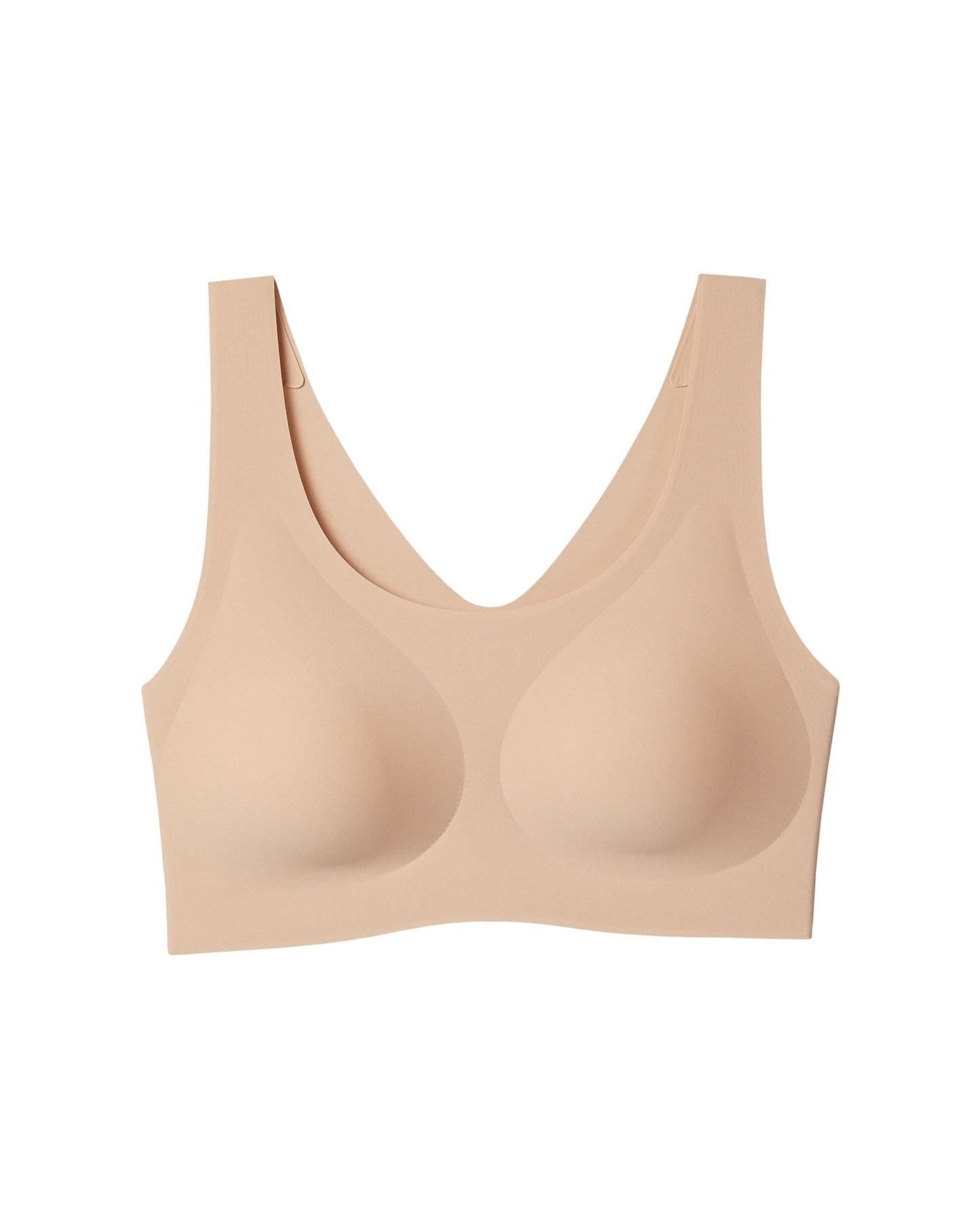 LAYER ZERO SEAMLESS WIRELESS NYLON FULL COVERAGE BRA