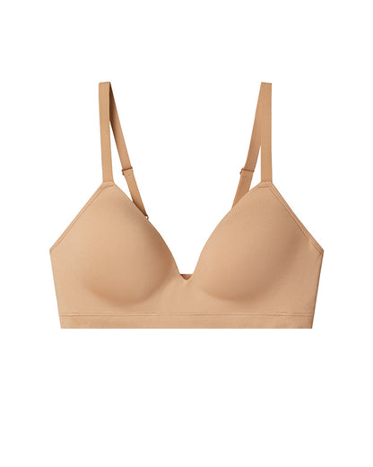LAYER ZERO SEAMLESS WIRELESS NYLON BRA