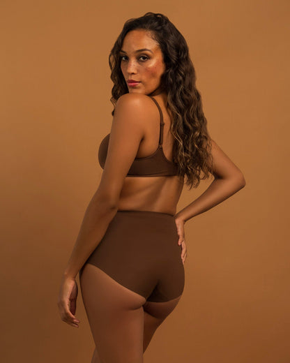 LAYER ZERO SEAMLESS WIRELESS NYLON BRA