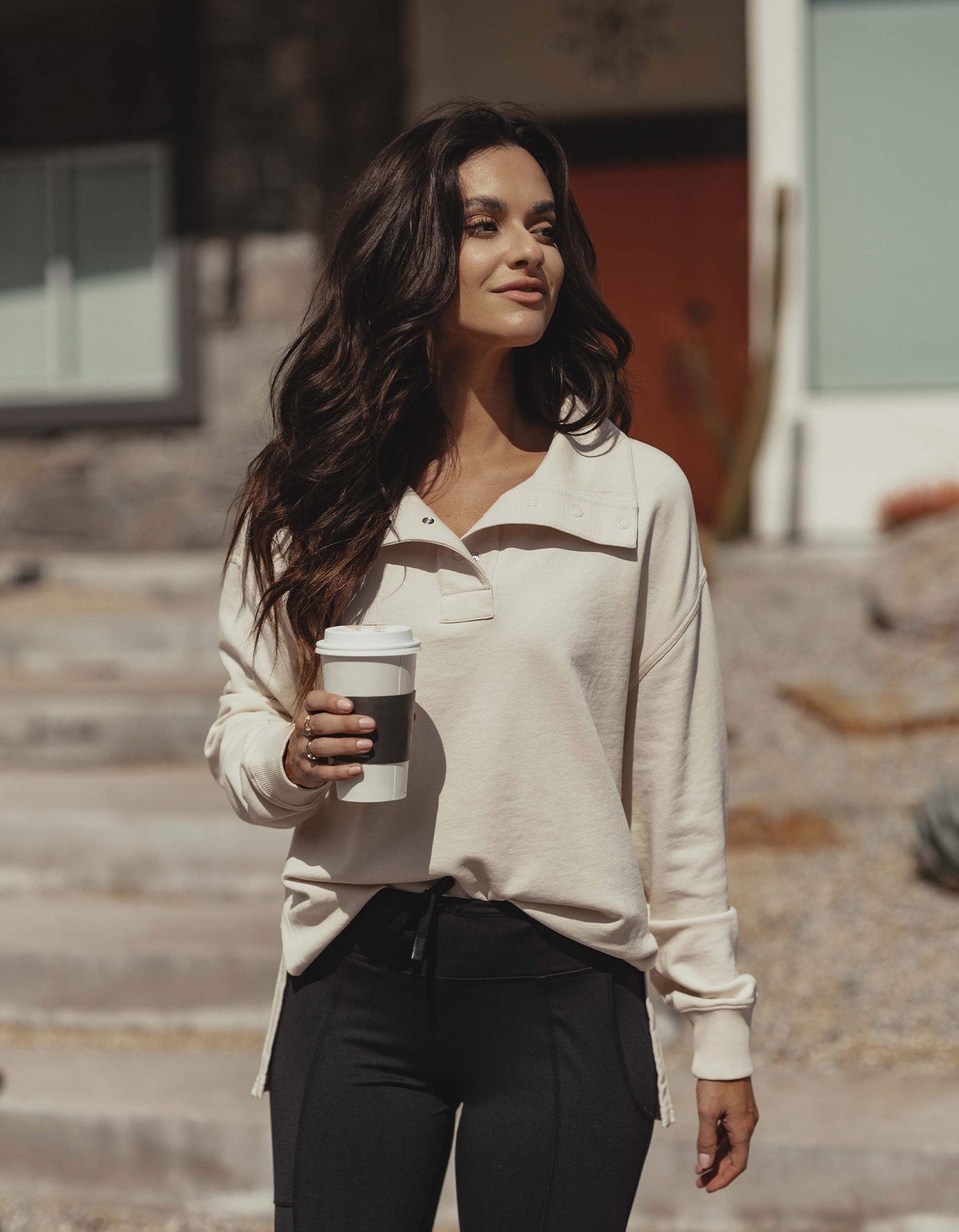 Cole Terry Snap Pullover