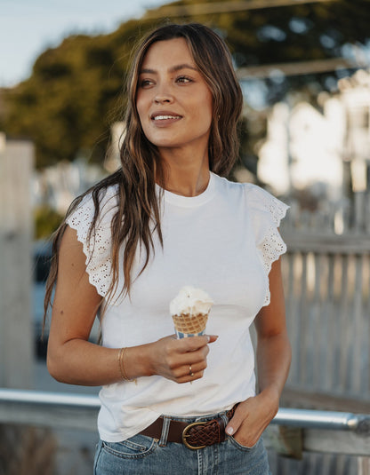 Marnie Eyelet Top