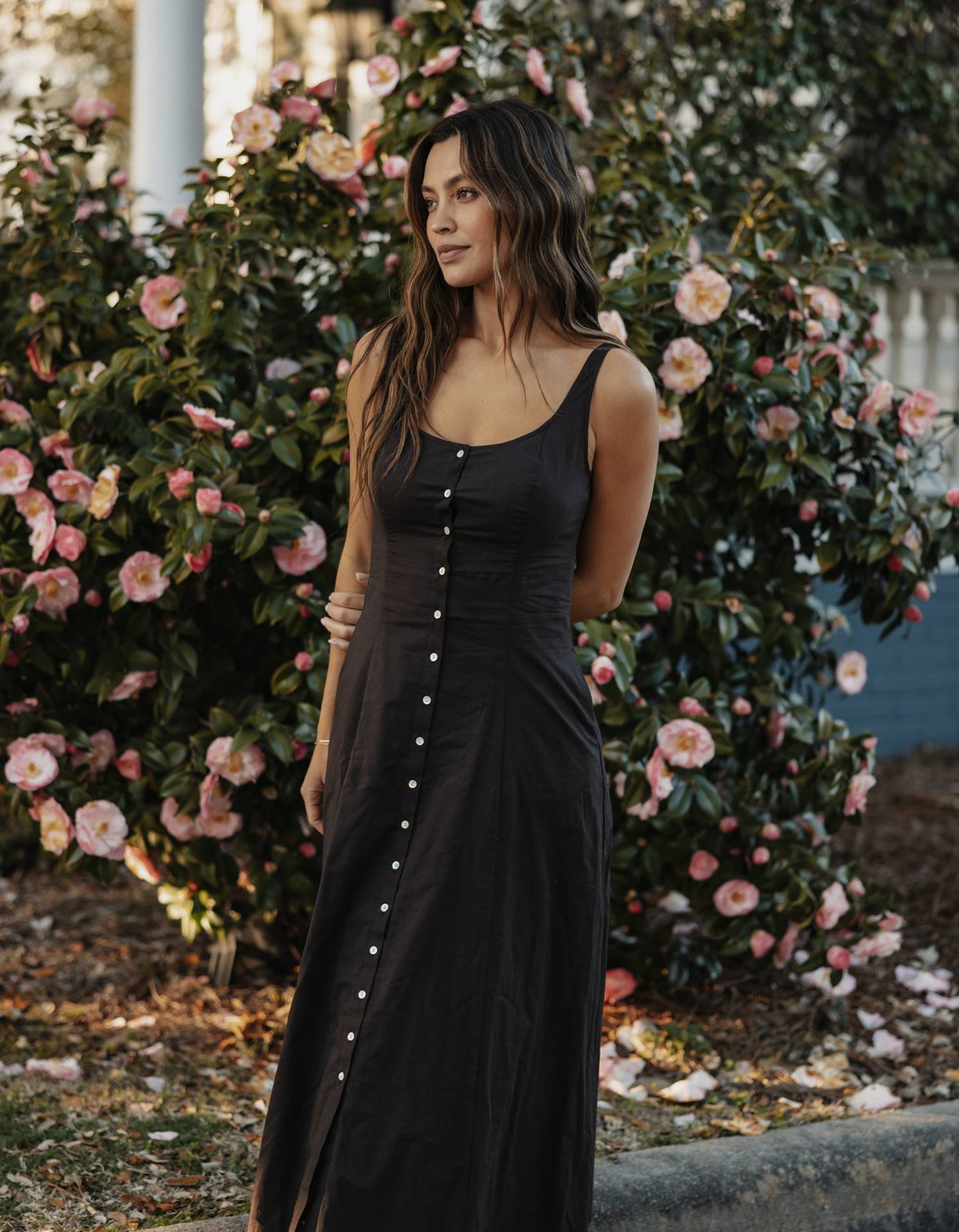 Eleanor Dress in Umber