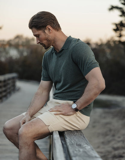 Summer Linen-Blend Polo