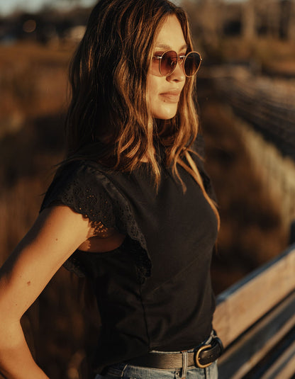 Marnie Eyelet Top