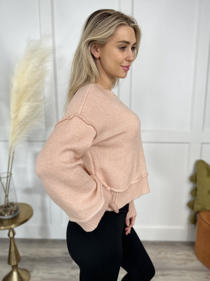 Game On Women's Soft Knit Long Sleeve Sweater