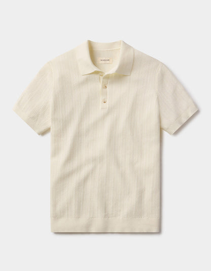 Robles Textured Knit Polo
