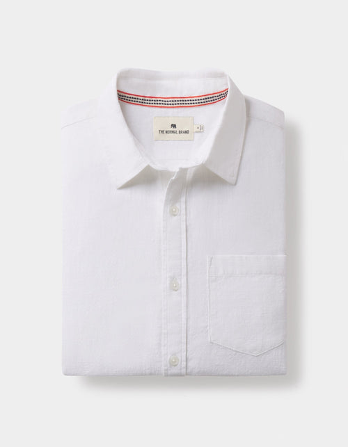 Lived-In Cotton Long Sleeve Button Up
