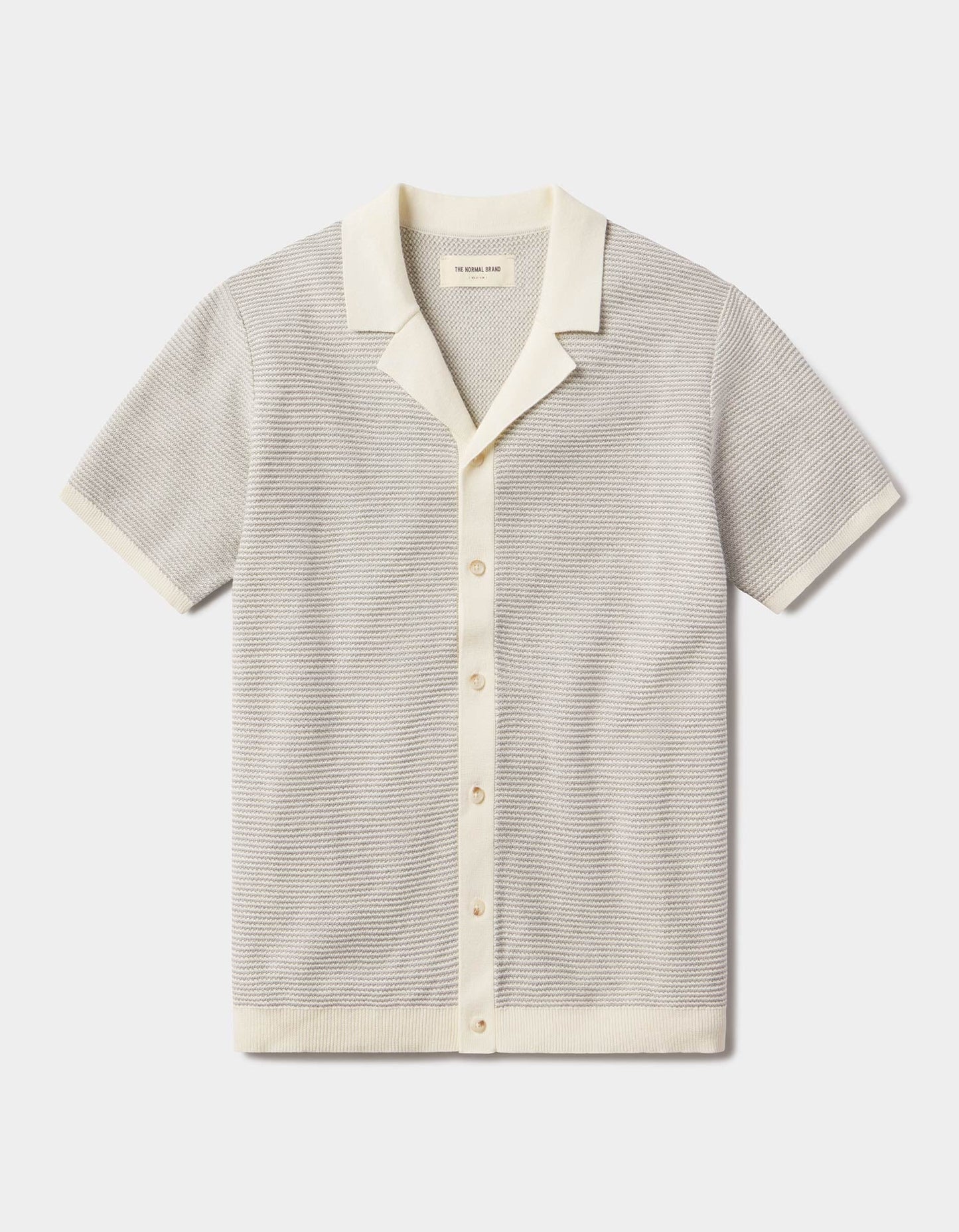Robles Birdseye Knit Camp Button Up