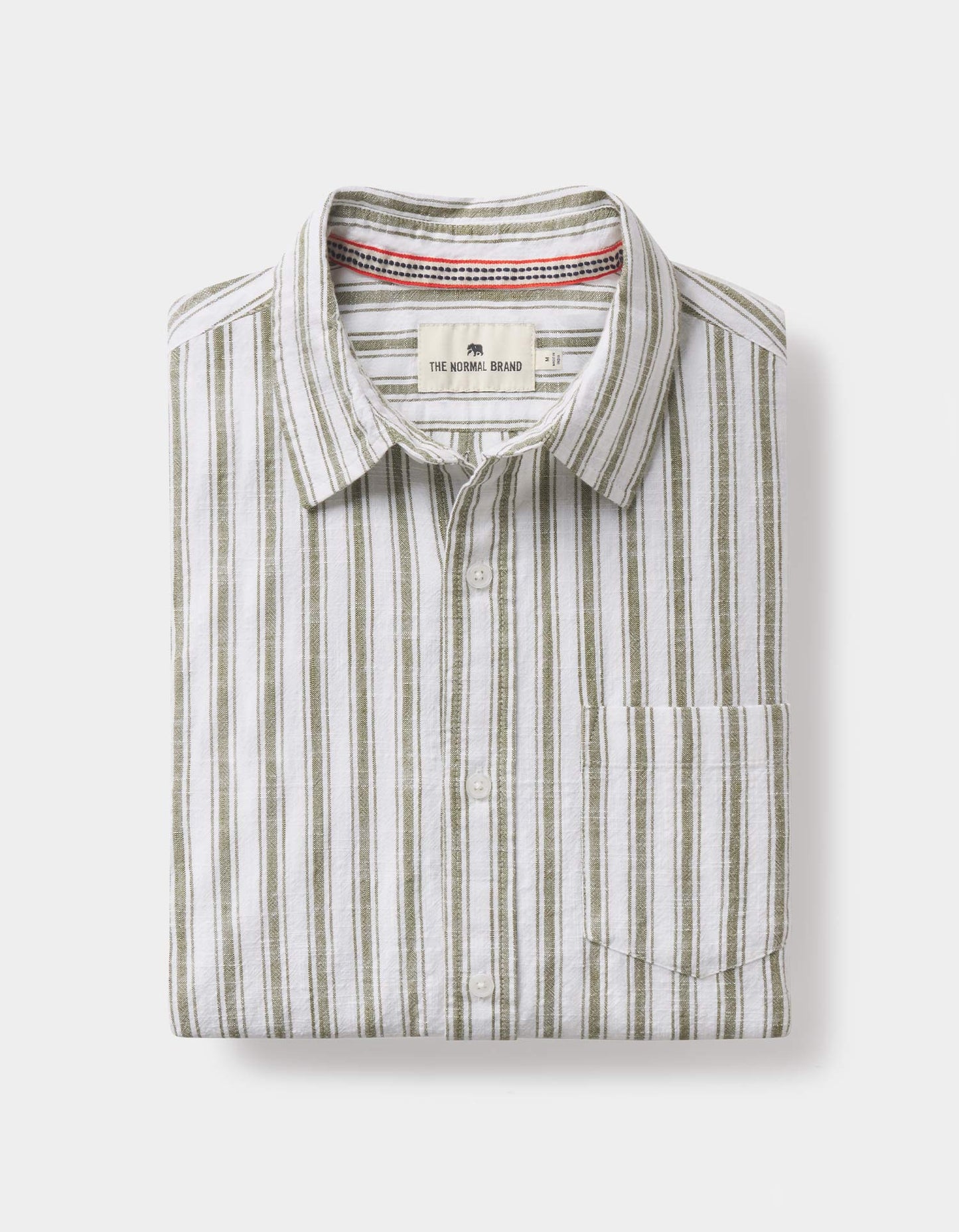 Lived-In Cotton Long Sleeve Button Up
