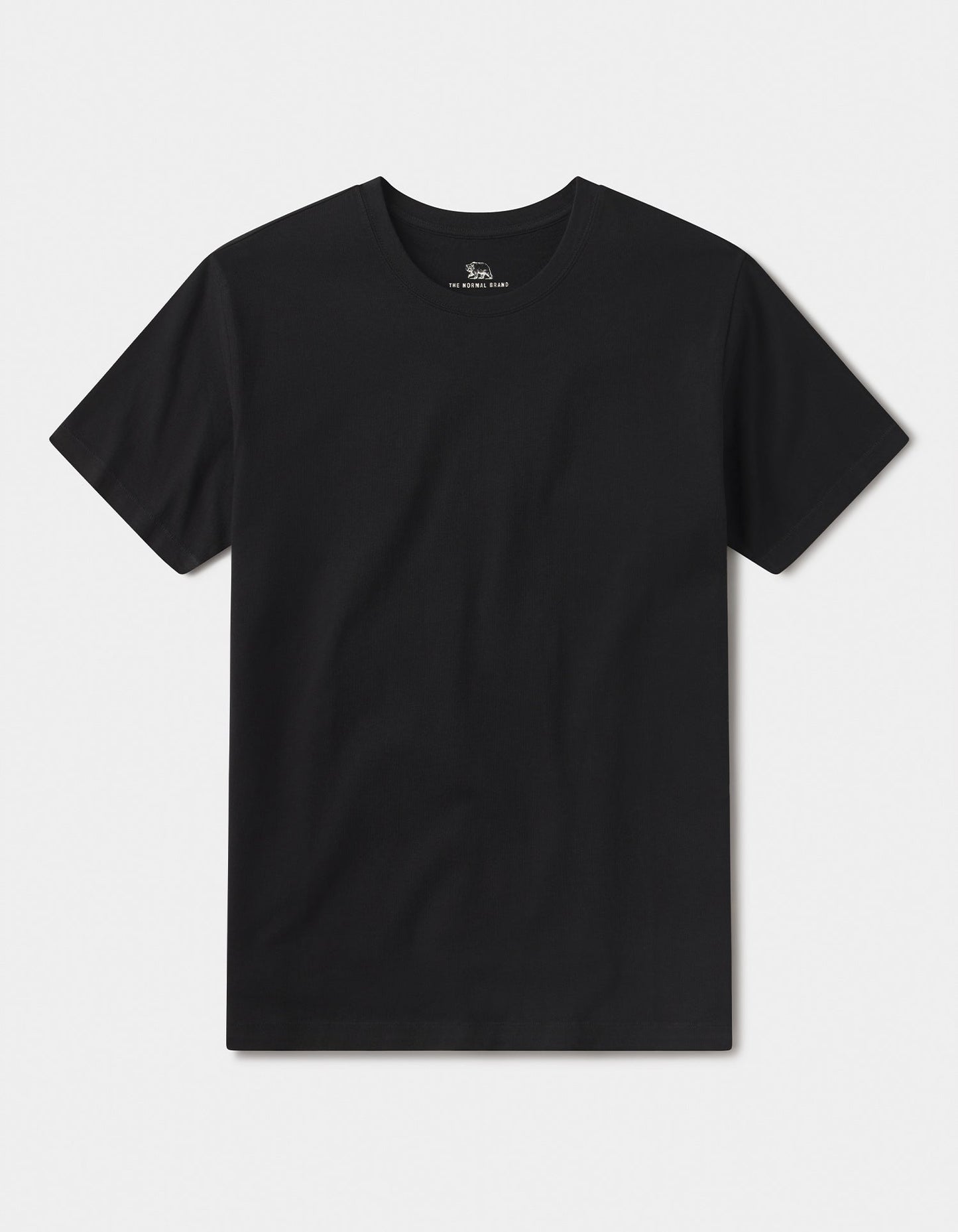 Normal Jersey Classic Tee in Black