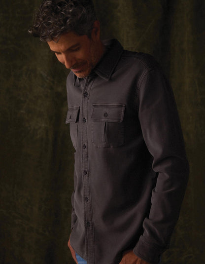 Comfort Terry Shirt Jacket