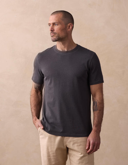 Normal Jersey Classic Tee in Shadow