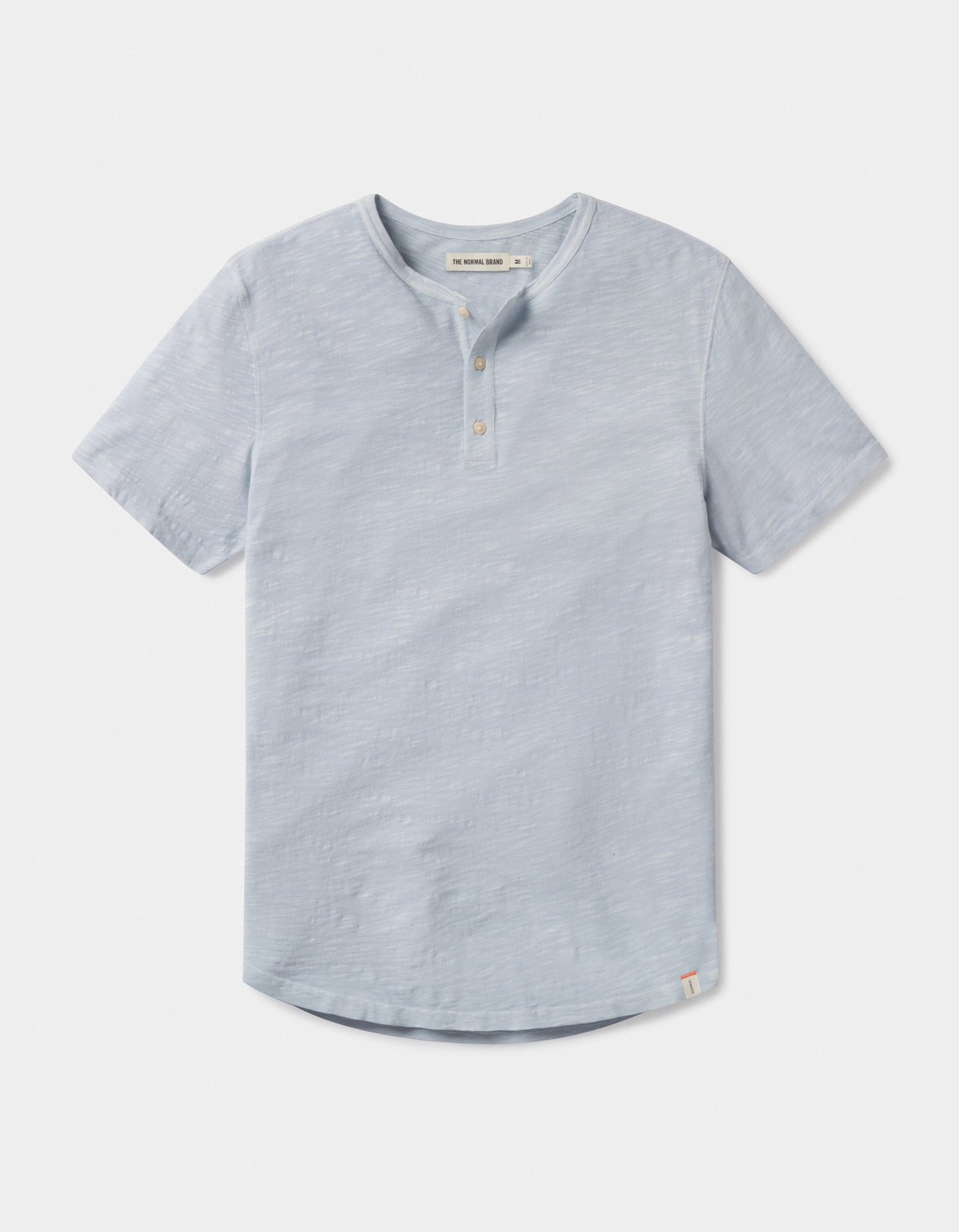 Vintage Slub Henley in Mist