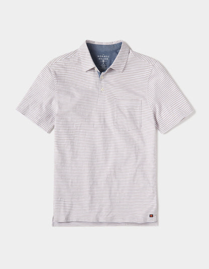 Vintage Slub Pocket Polo