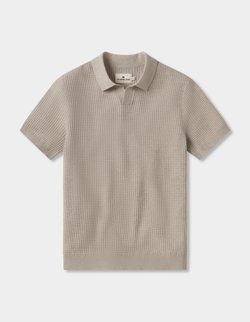 Waffle Stitch Polo