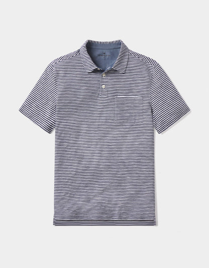Vintage Slub Pocket Polo