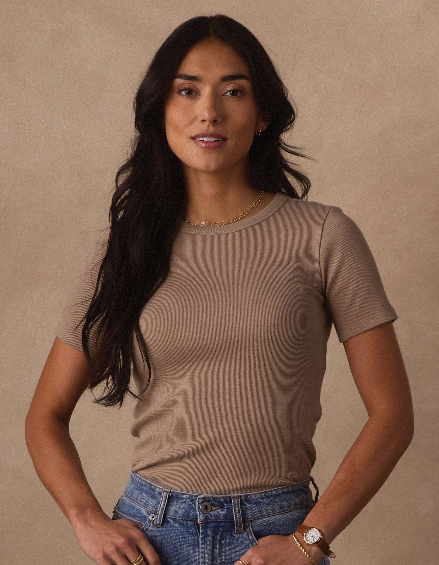 Normal Rib Tee
