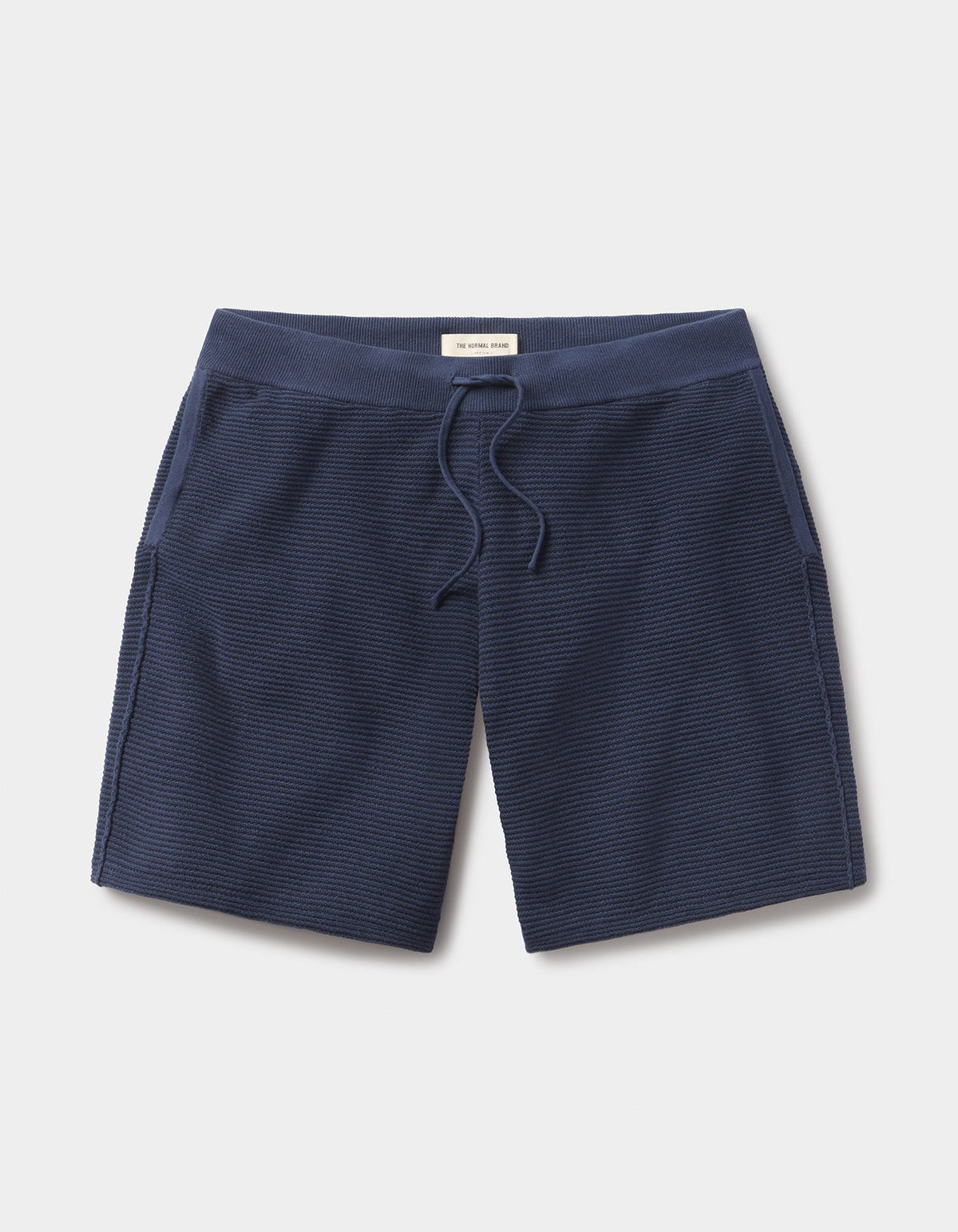 Robles Birdseye Knit Short in Denim/Dark Navy