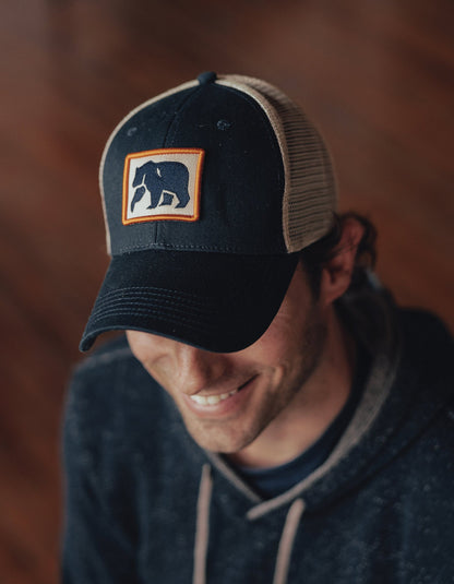 Dano Trucker Cap in Navy