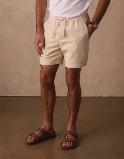 Texstretch Summer Short in Light Khaki