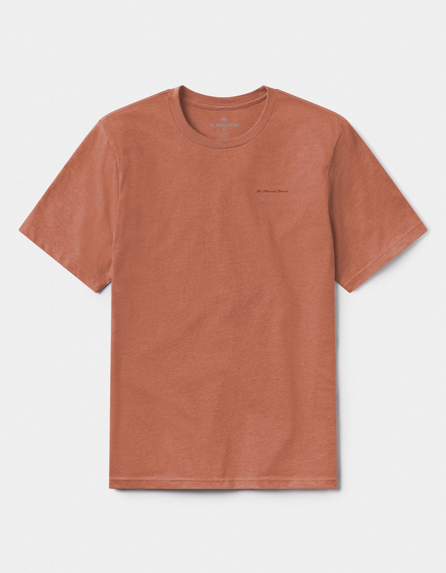 Illustrated Bear Tee in Redwood