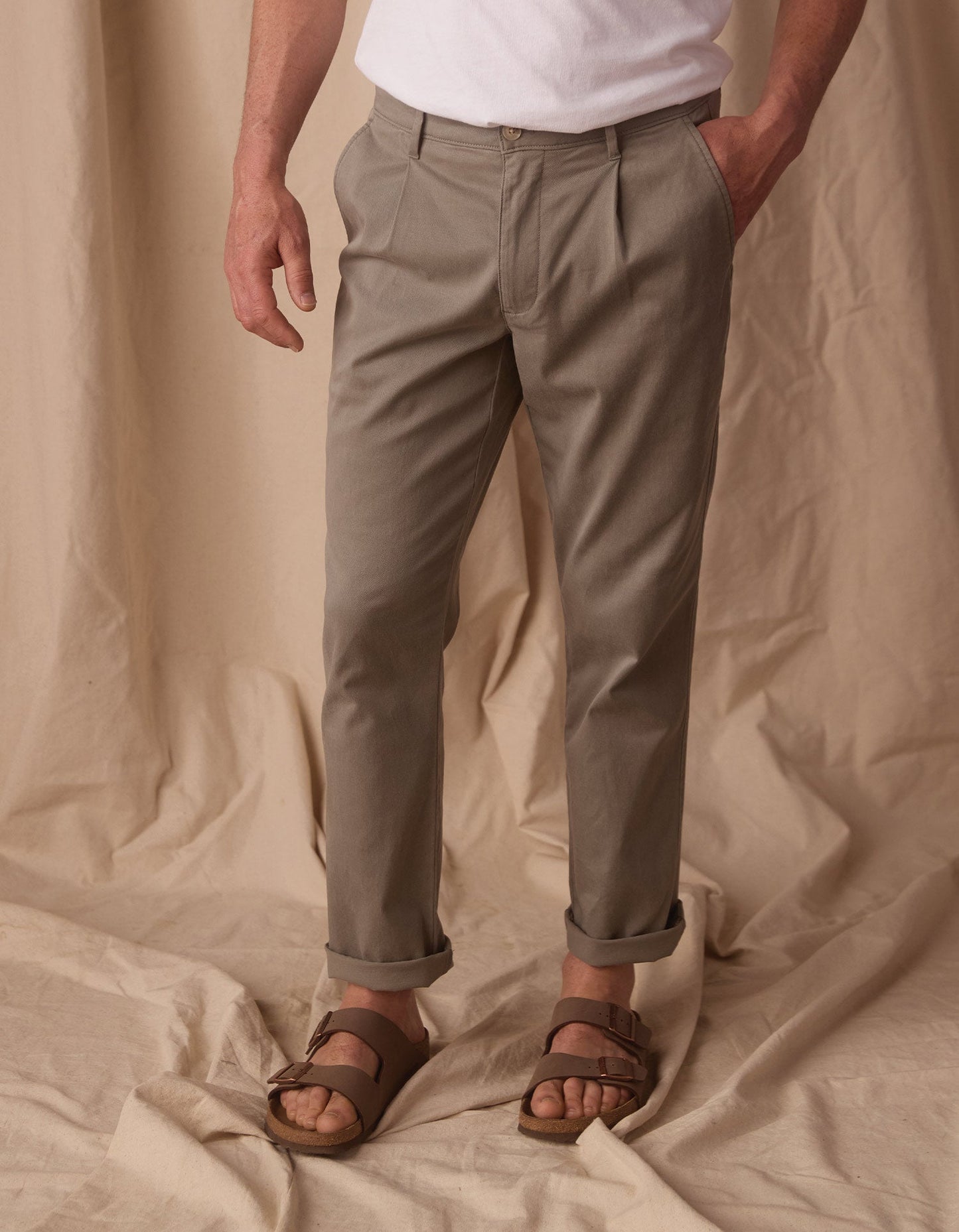 Comfortech Twill Pant in Moss