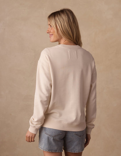 Cole Terry Classic Crewneck in Birch