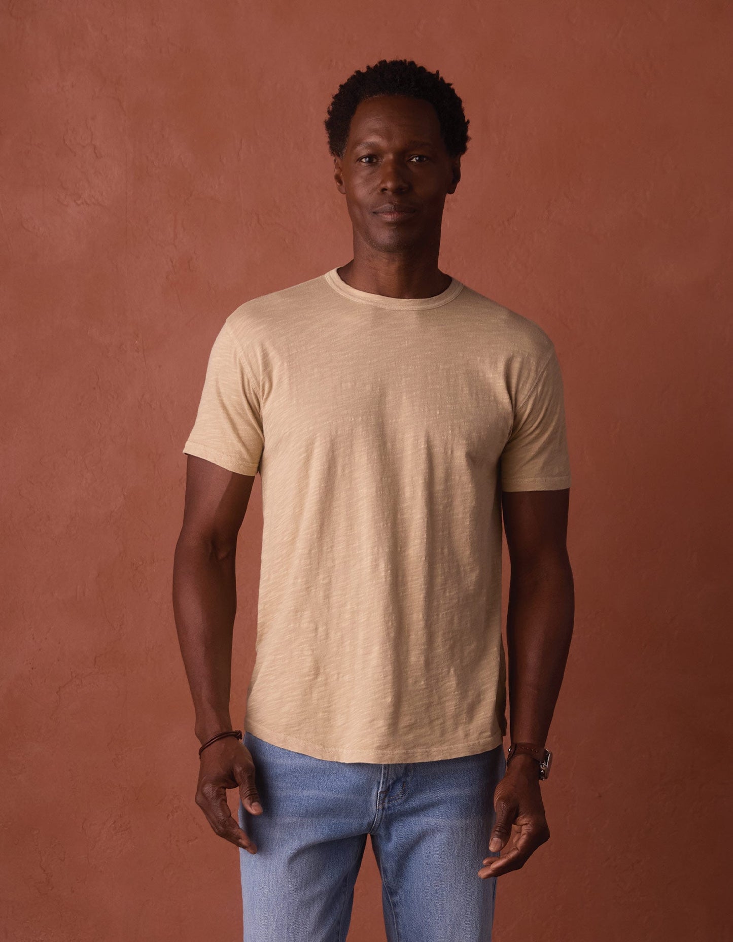Vintage Slub Perfect Tee in Jute