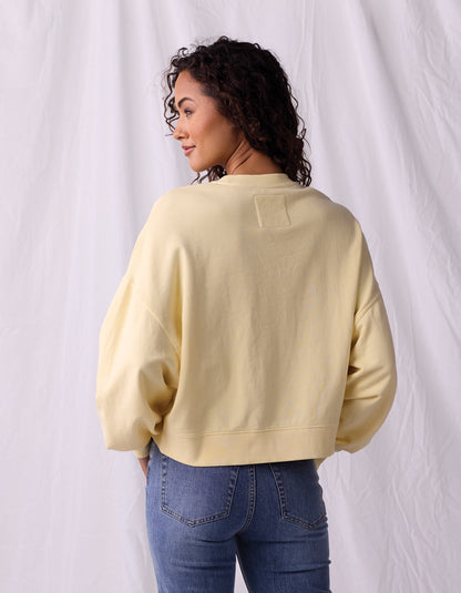 Cole Terry Vintage Crewneck in Sunglow