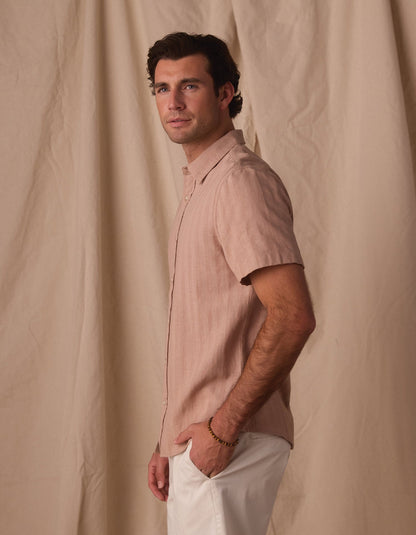 Freshwater Everyday Shirt in Flax
