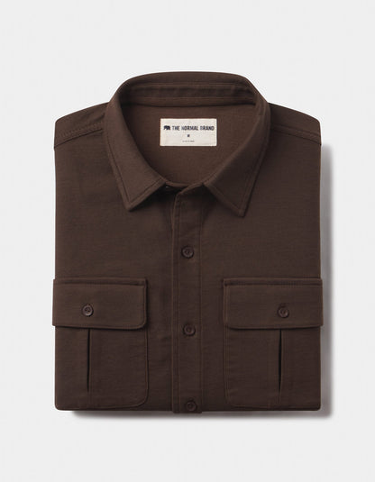 Comfort Terry Shirt Jacket