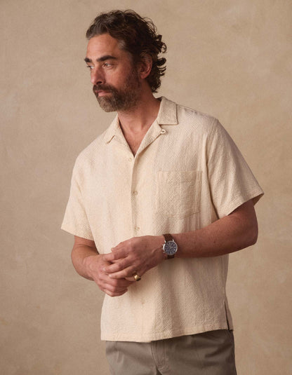 Freshwater Resort Shirt in Motivo Chalk