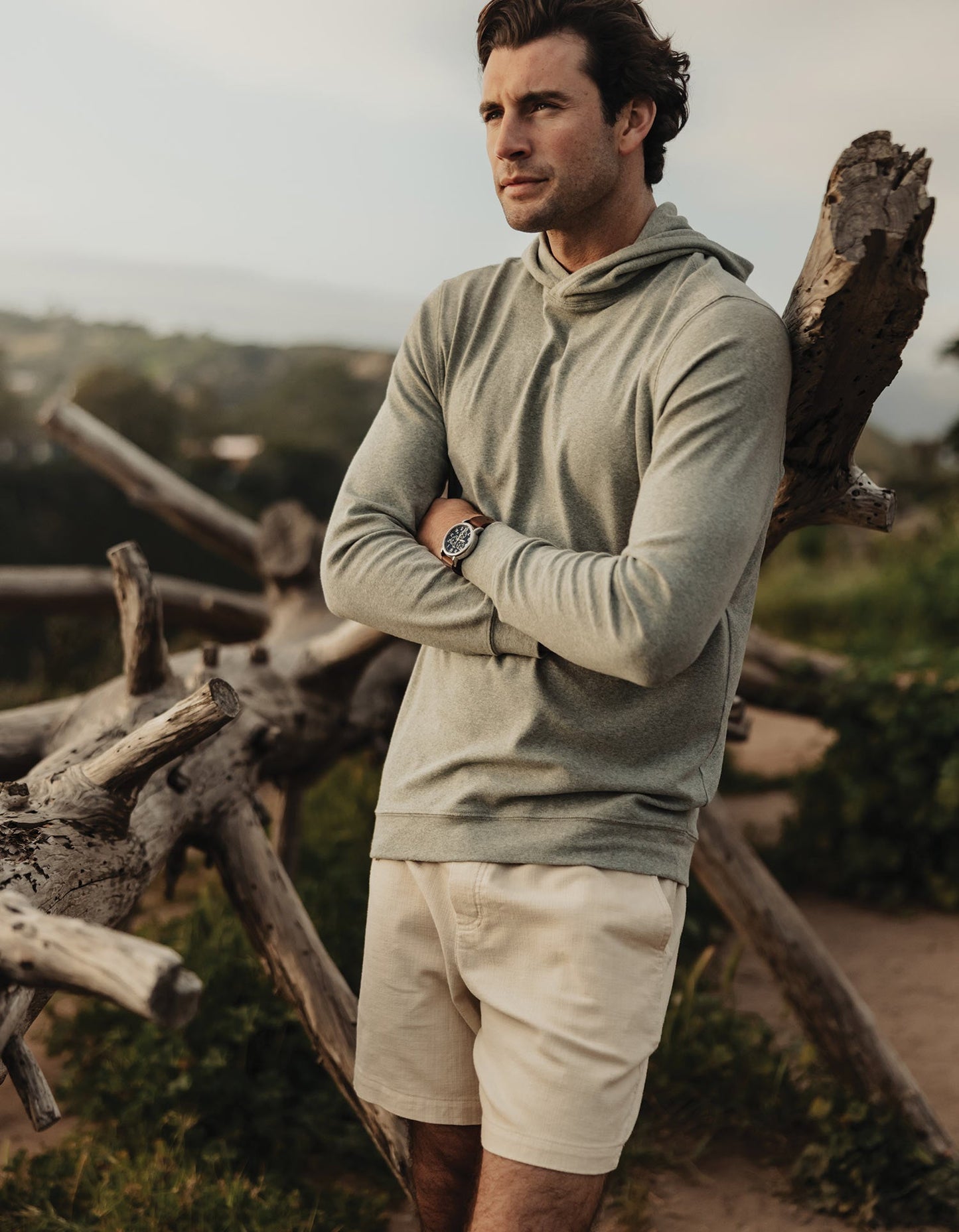 Texstretch Summer Short in Light Khaki