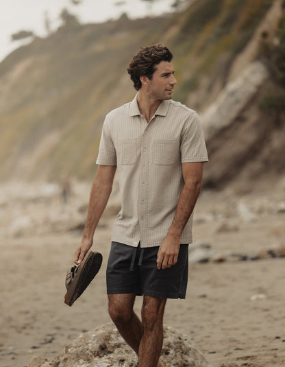 Knit Getaway Button Up