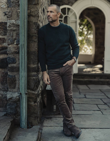 Comfort Cord Pant in Taupe