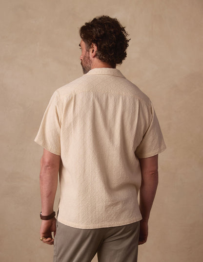Freshwater Resort Shirt in Motivo Chalk