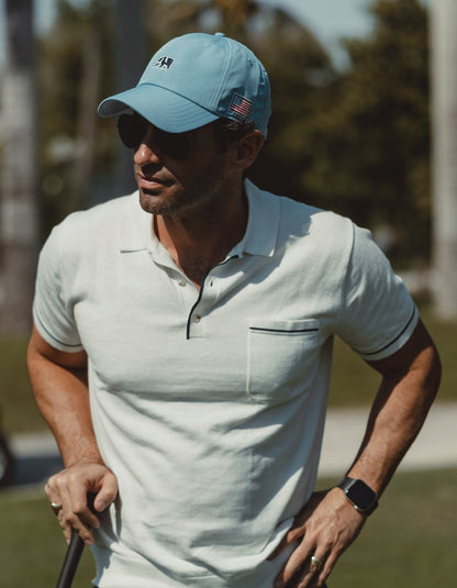 Patriotic Performance Cap in Blue