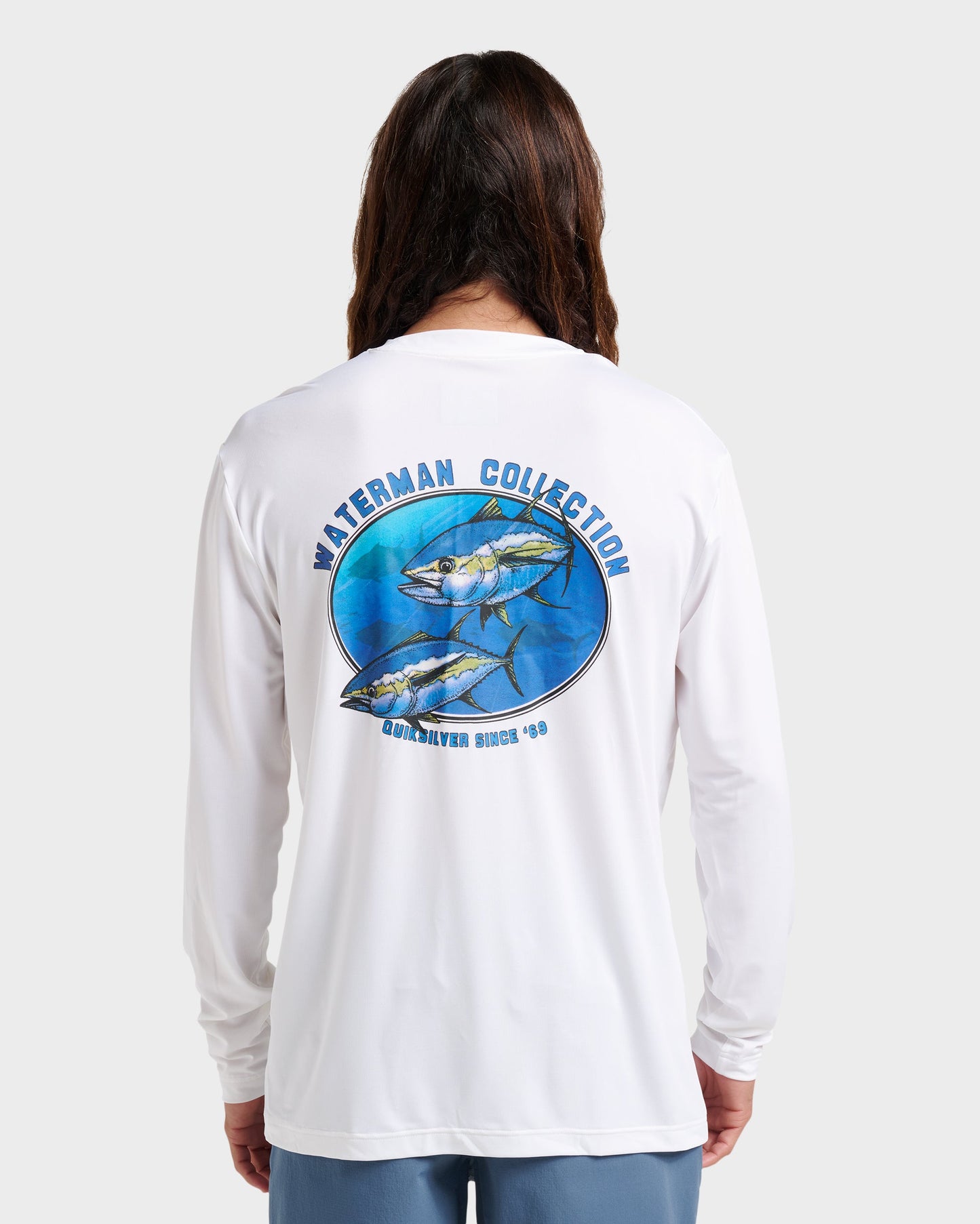 Waterman Coolbreeze Long Sleeve Surf Tee - White