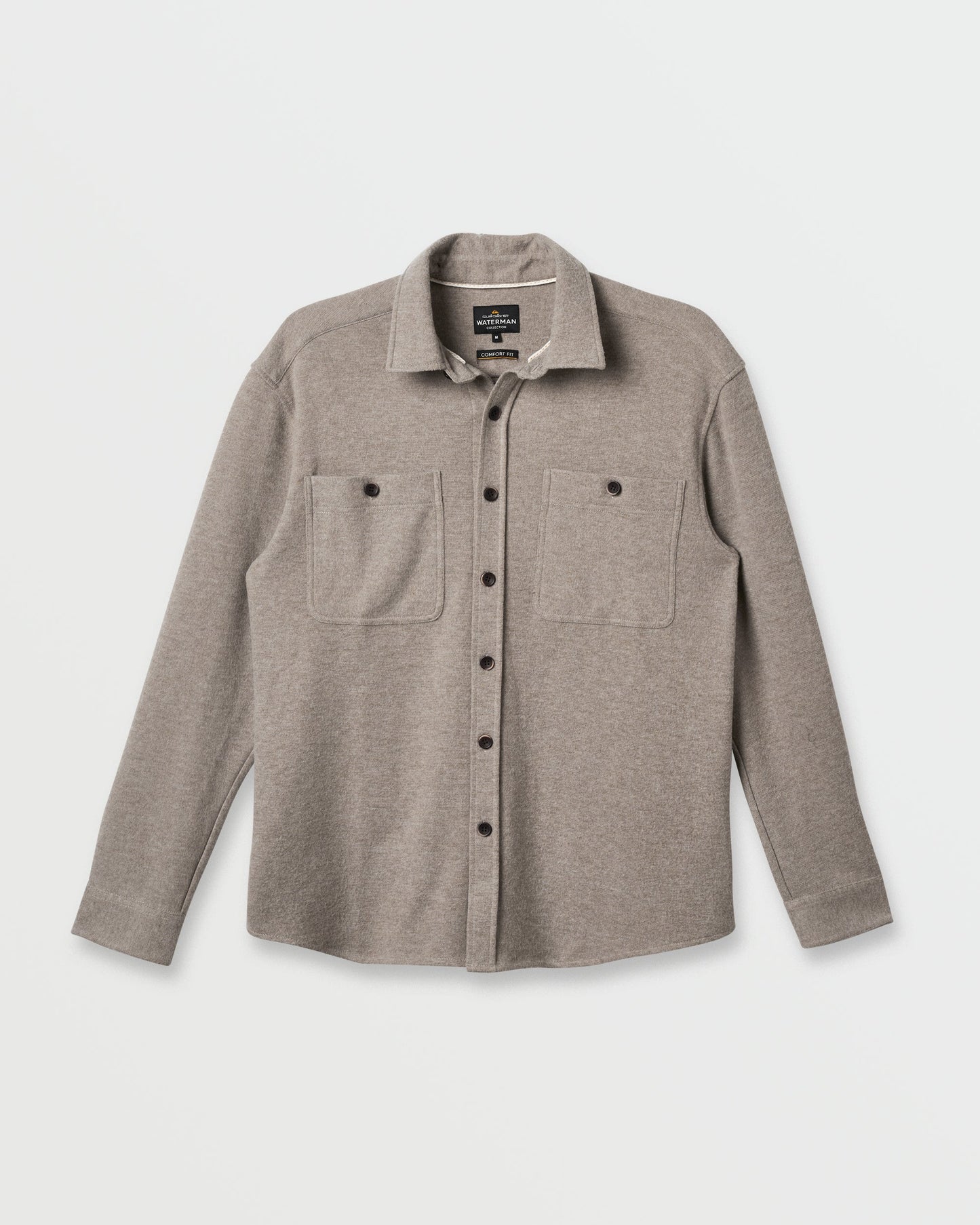 Waterman Harvest Flannel Shirt - Taupe Heather