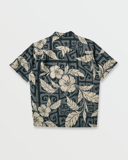Waterman Beach Shack Shirt - Black