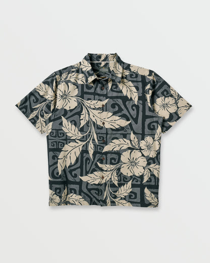 Waterman Beach Shack Shirt - Black