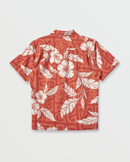Waterman Beach Shack Shirt - Hot Sauce